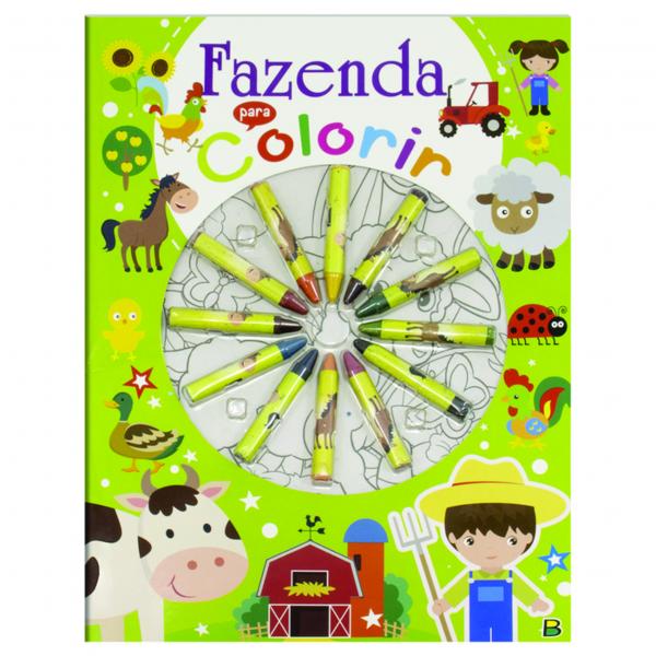 Cores em Ação! Fazenda para Colorir
