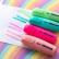 Marca Texto Mini Pastel com cheiro e 4 Cores - BRW