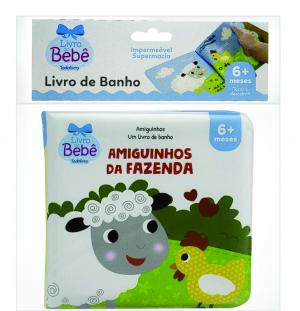 Amiguinhos da fazenda - Livro de banho      