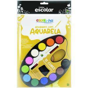 Atividades com aquarela      