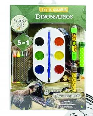Ler & colorir - Dinossauros      