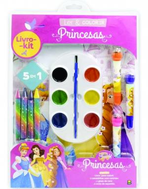 Ler & colorir - Princesas      