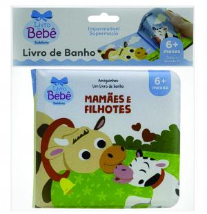 Mamães e filhotes - Livro de banho      