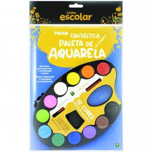 Minha fantástica paleta de aquarela      