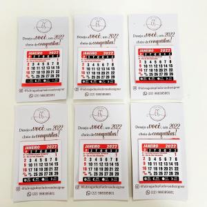 Mini Calendário Geladeira  6x10    